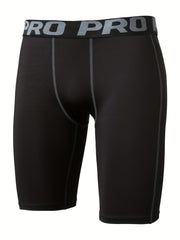 3pcs Men's Quick Drying Compression Fitness Shorts