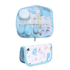 6pcs Baby Care Kit Set with Travel Bag Portable Newborn Grooming Kit