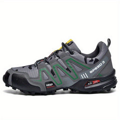 Men's Breathable Hiking Shoes Arch Support Non Slip Travel Sneakers