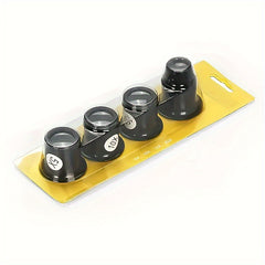4pcs Jewelry Magnifying Glass Set 5X 10X 15X 20X