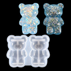 3D Bear Silicone Molds Chocolate Candy Cake Jelly Baking Mould