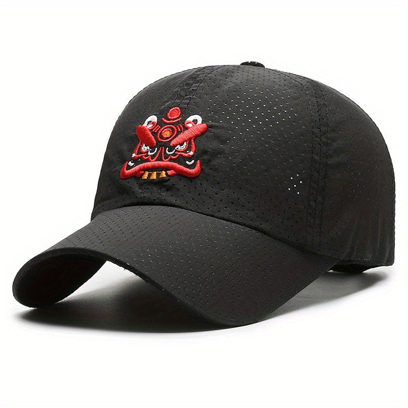 Quick Drying Baseball Cap Chinese Style Sun Hat Outdoor Sun Protection