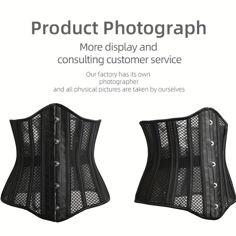 Tummy Control Strapless Corset Top Lace Up Shaping Women's Underwear