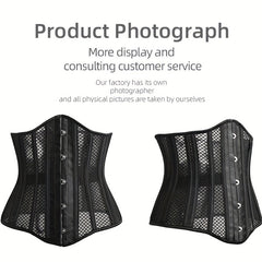 Tummy Control Strapless Corset Top Lace Up Shaping Women's Underwear