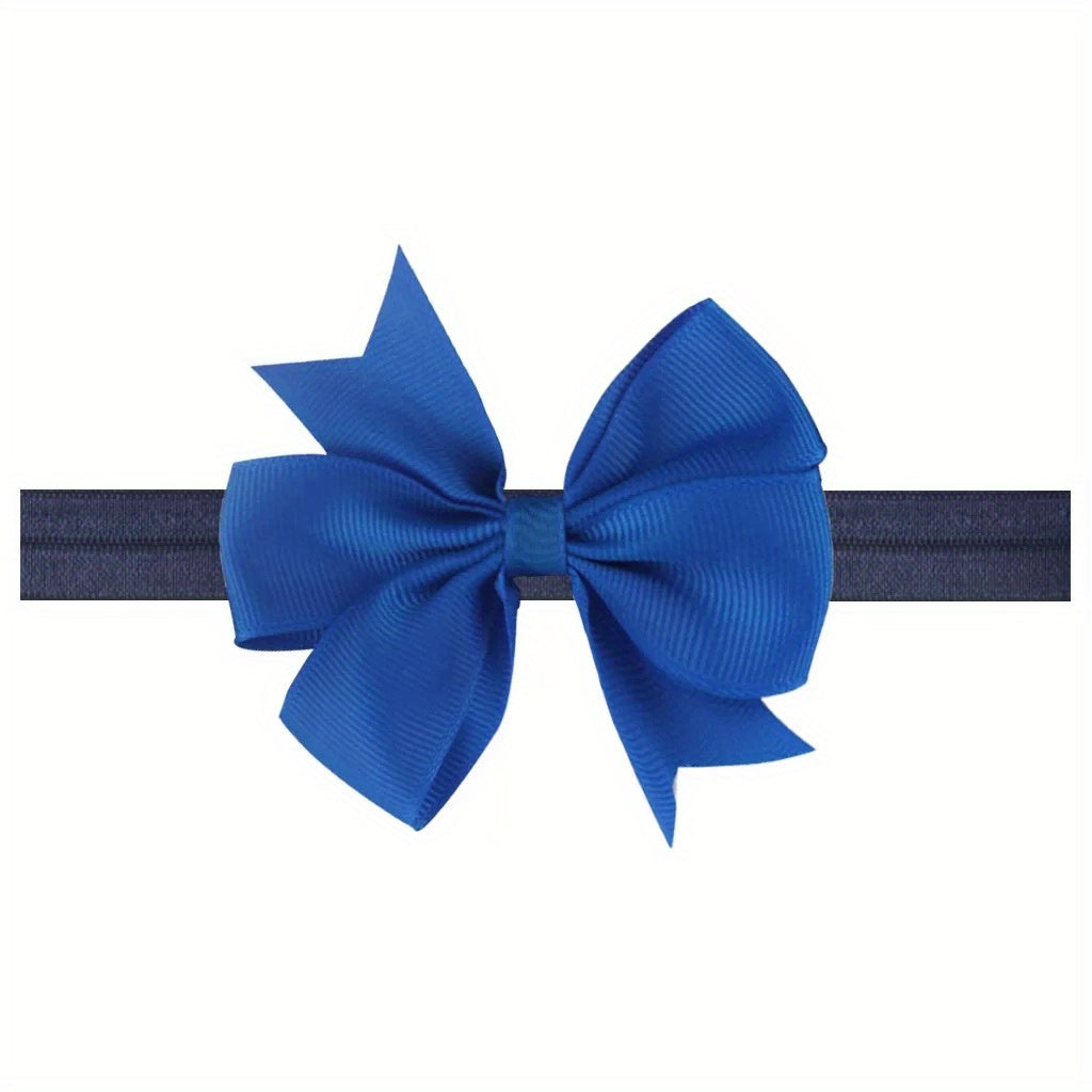 Cute Ribbon Dovetail Bow Headband for Baby Girls