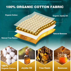 Organic Beeswax Wraps Sustainable Zero Waste Food Storage