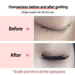 50D Thick Self Grafted Faux Mink Cluster False Eyelashes