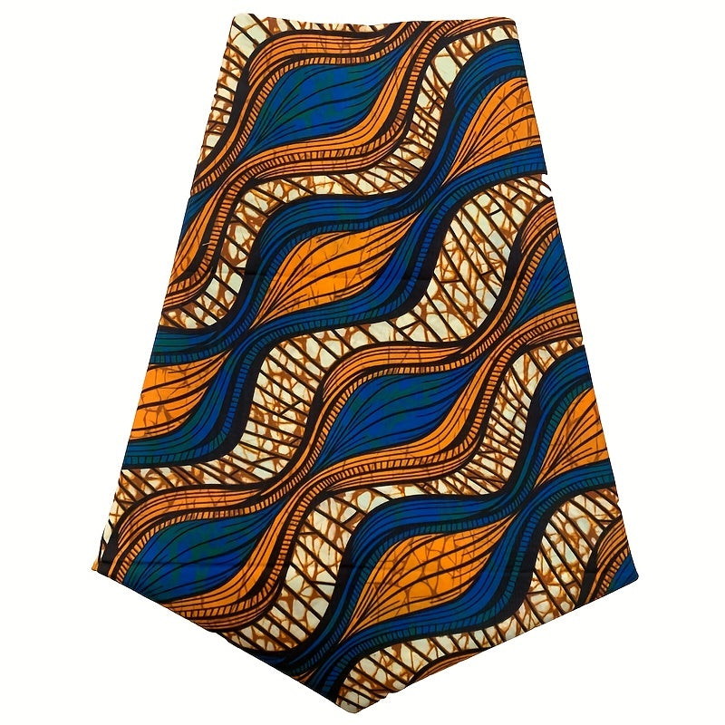 6yard 548 RealWax Ankara Fabric Background Africa Polyester Print
