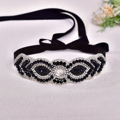 Crystal Star Theme Women's Belt for Halter Gown