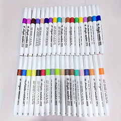 Acrylic Pens Set Waterproof Ink Marker Pens 12-60pcs