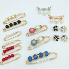 15pcs Brooch Pins Anti Exposure Safety Pins Ladies Clothing Accessories