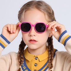 Girls Casual Vintage Sunglasses for Outdoor Eye Protection