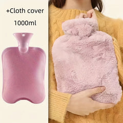 PVC Hot Water Bag Plush Hand Warmer for Autumn and Winter