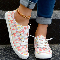 Women's Non Slip Skate Shoes Casual Tennis Shoes Low Top