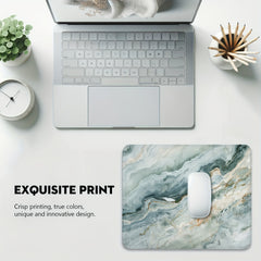 Marble Mouse Pad with Tranquil Veins