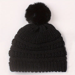 Newborn Infant Pom Knit Beanie Hat 0-2 Year