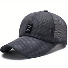 Men's Outdoor Sun Protection Visor Hat Fishing Sun Baseball Cap