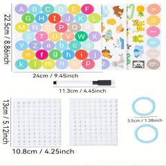 Educational Quiet Book for Kids - Alphabet Learning Toy