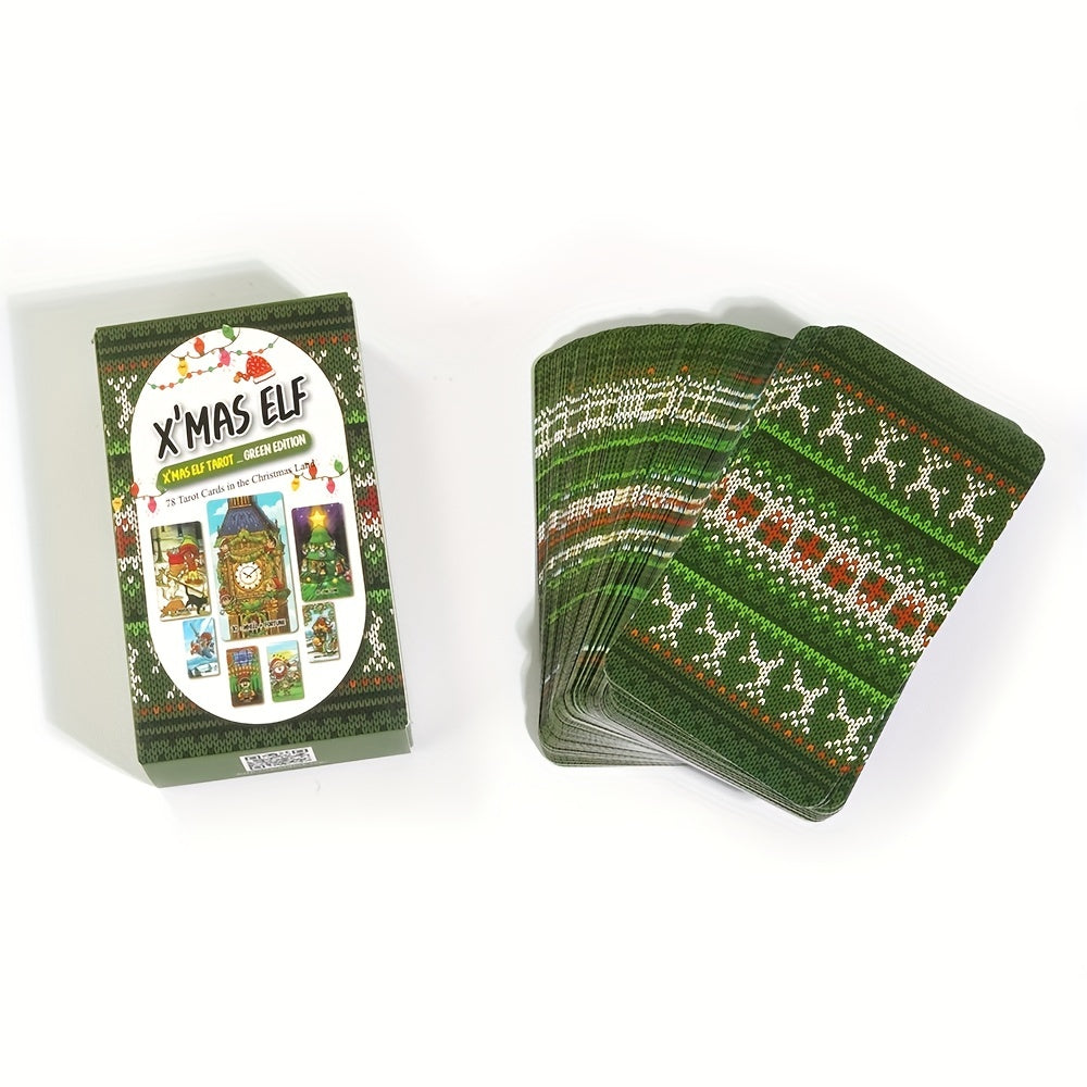 X'mas Elf Tarot Green Edition - Unlock Christmas Magic