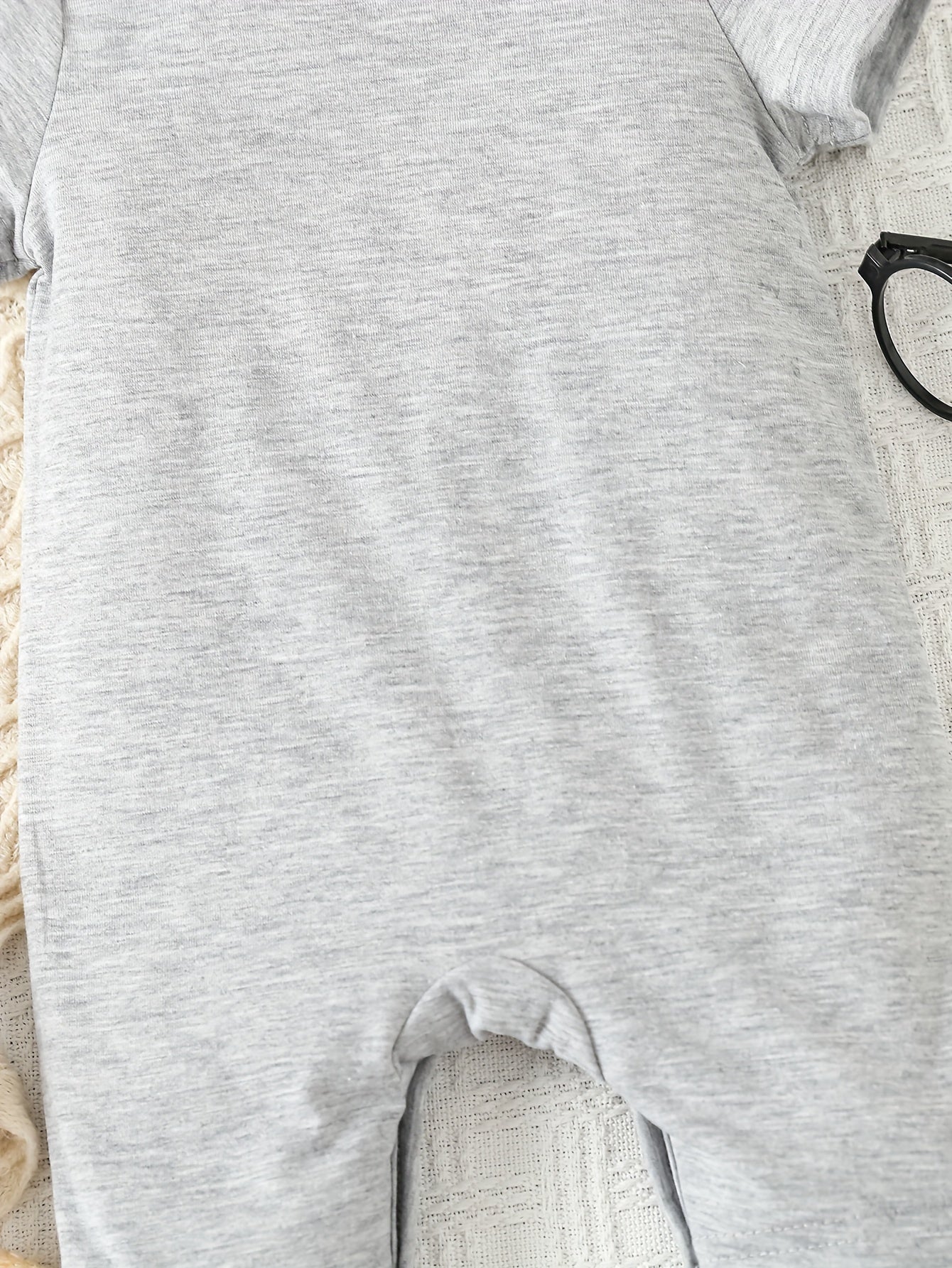 Baby Boy Bear Graphic Onesie Newborn Jumpsuit