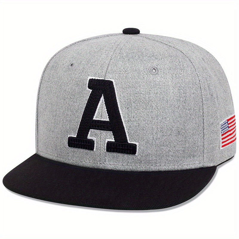 A Embroidery Flag Patch Unisex Baseball Cap Hip Hop Sunshade Dad Hat