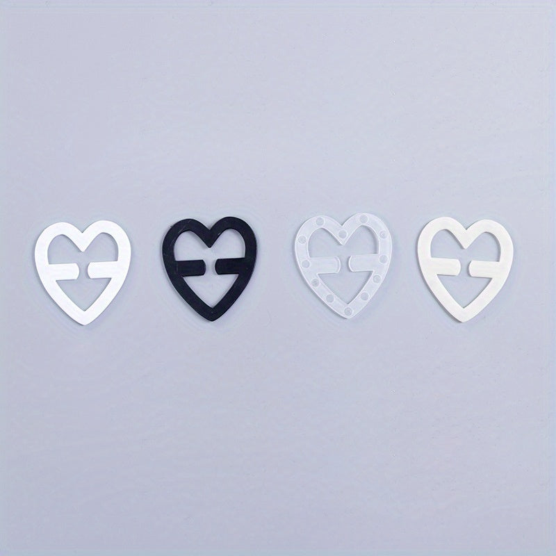 4pcs Invisible Bra Strap Clips Adjustable Shoulder Belt Non slip Buckles