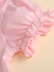 Baby Girls Cat Puff Sleeves Dress Princess Dresses For Summer