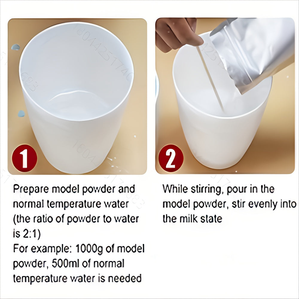 3D Hand Mold DIY Making Cloning Powder For Mother's Gift