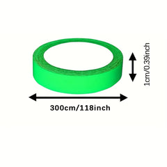 Luminescent Emergency Roll Safety Egress Markers for Stairs Walls Steps