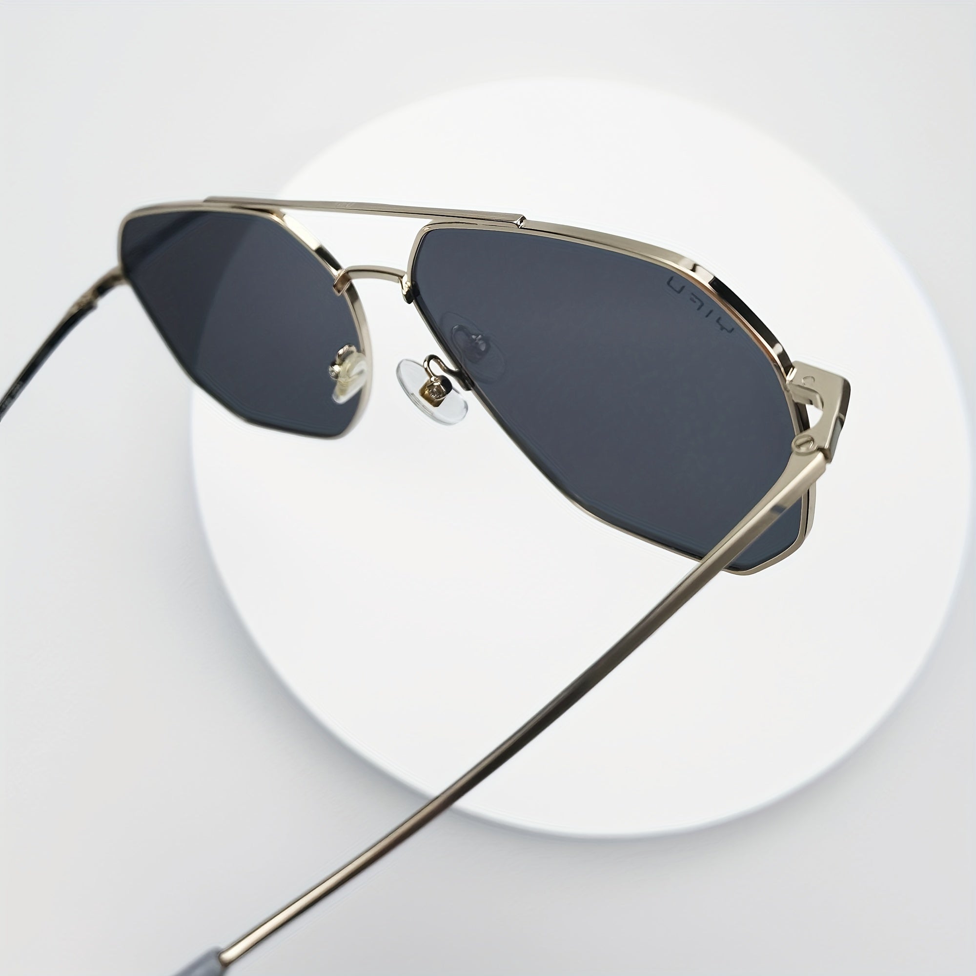 Men's Polarized Square Double Bridge Sunglasses UV 400