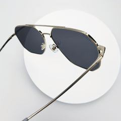 Men's Polarized Square Double Bridge Sunglasses UV 400