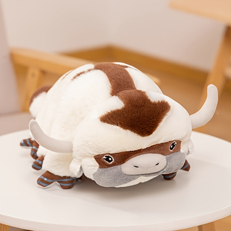 Flying Ox Apai Plush Toy Soft Stuffed Animal Cartoon Figure for Home Decor