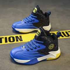 Boys' Comfy Basketball Shoes Breathable Non Slip Sneakers