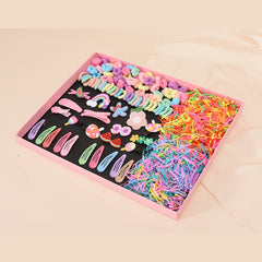 1104pcs Women Hair Accessories Set Hair Clips & Flower Hair Ties