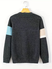 Men's Striped Knit Sweater