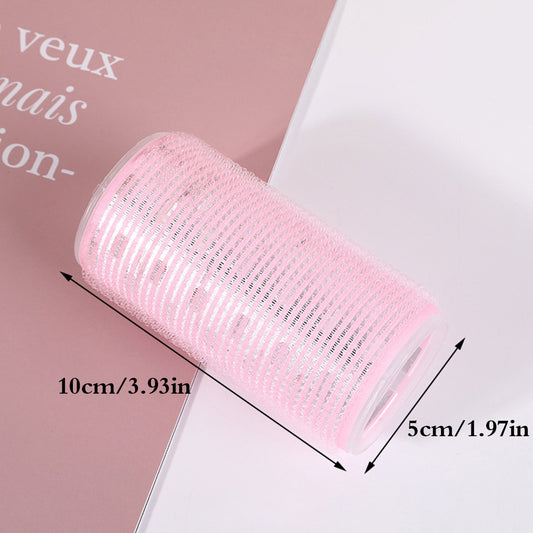 Self Grip Hair Rollers Set for DIY Bangs Medium Short Hair
