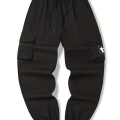 Men's Straight Leg Cargo Pants with Flap Pocket
