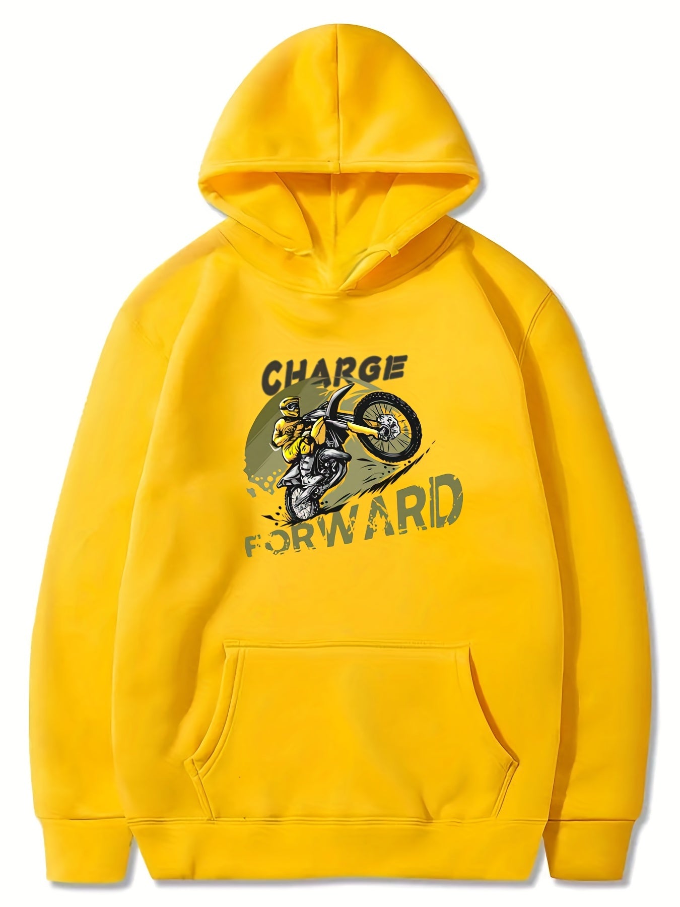 Motorcycle Rider Boys Hooded Sweatshirt
