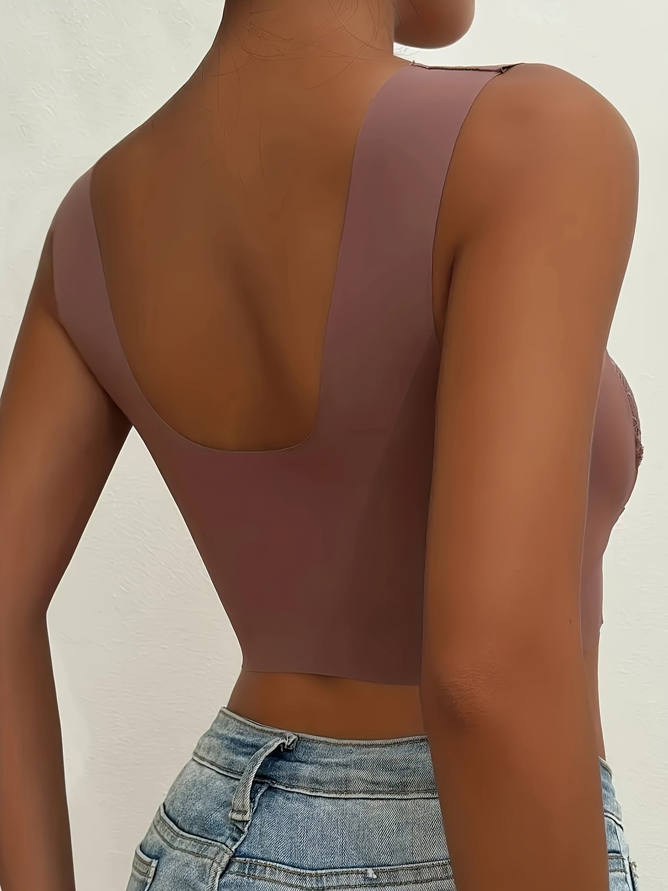 3pcs Full Coverage Lace Wireless Bras Women's Lingerie