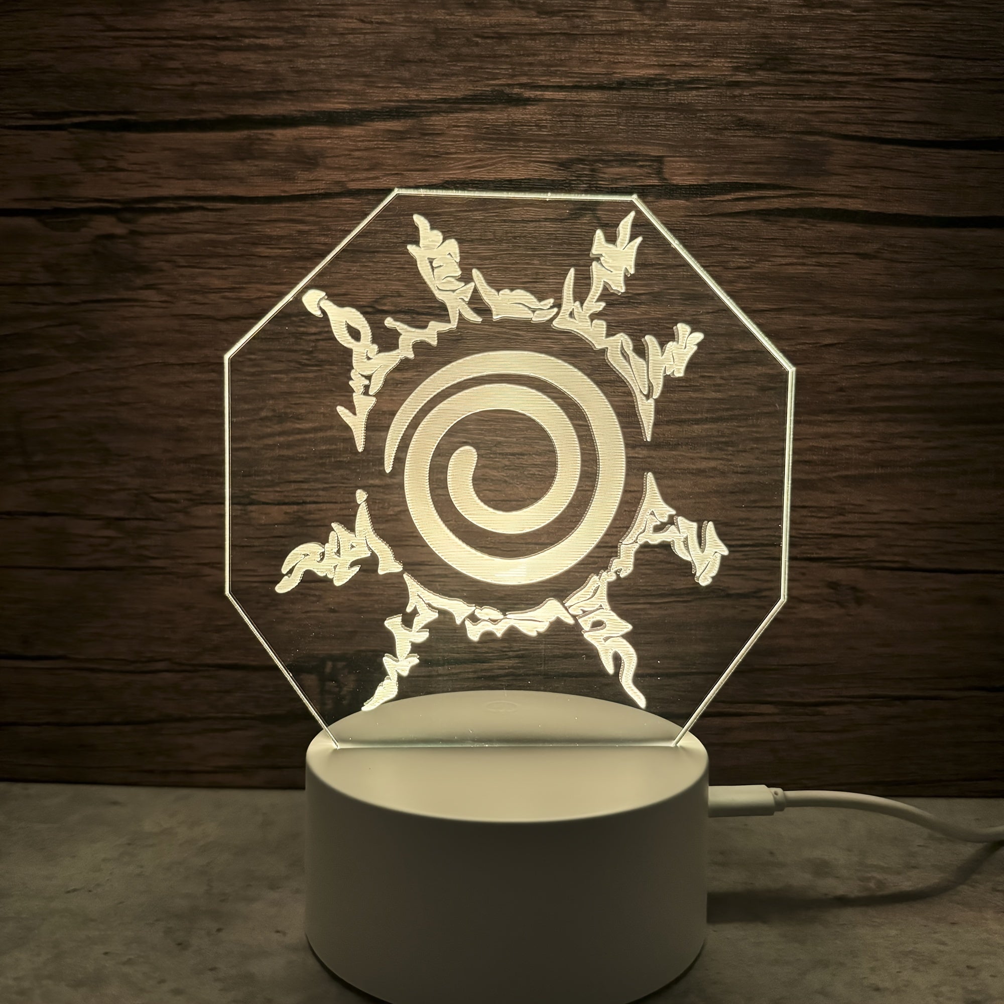 Anime 3D Night Light Table Lamp Manga LED Lamp Gift