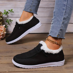 Winter Snow Boots Women's Ankle Boots Non Slip Warm Plush Shoes