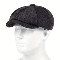 Casual Summer Striped British Beret with Breathable Advantage for Men Women