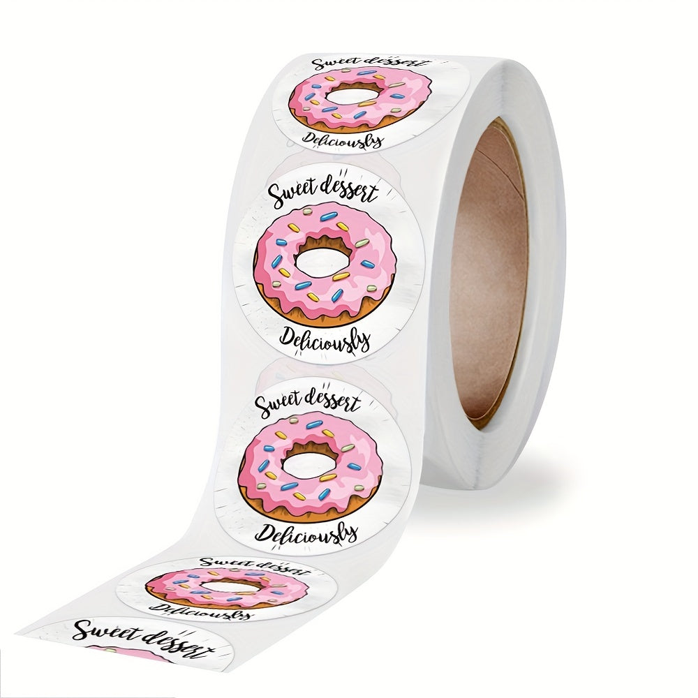 500pcs Sweet Dessert Thank You Stickers Scrapbooking DIY Stationery Stickers
