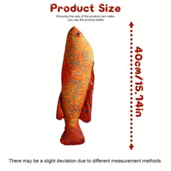 Funny Simulation Fish Plush Doll Soft Stuffed Animal Gift