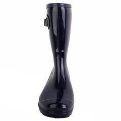 Waterproof Non Slip Rain Boots with PVC Buckle Decor