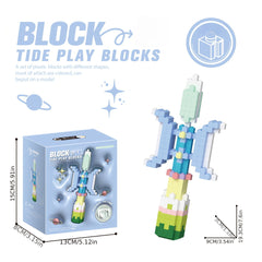 DIY Mini Weapon Building Block Set Toy Model Kit