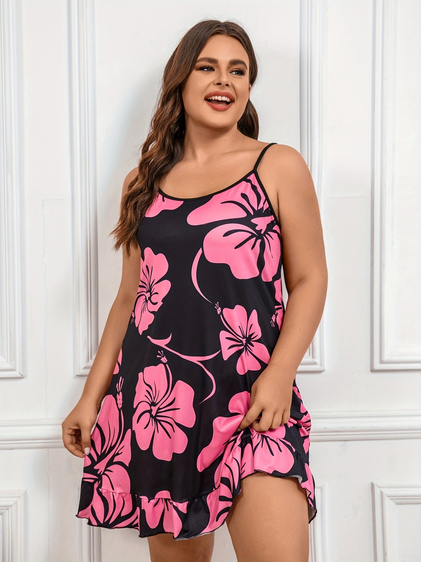 Floral Print Cami Dress for Women