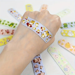 120pcs Kids Animal Bandages Waterproof Sterile Stickers