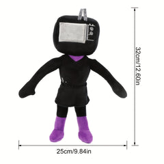 Funny Toilet Plush Toy Cameraman Soft Stuffed Anime Game Doll Birthday Gift