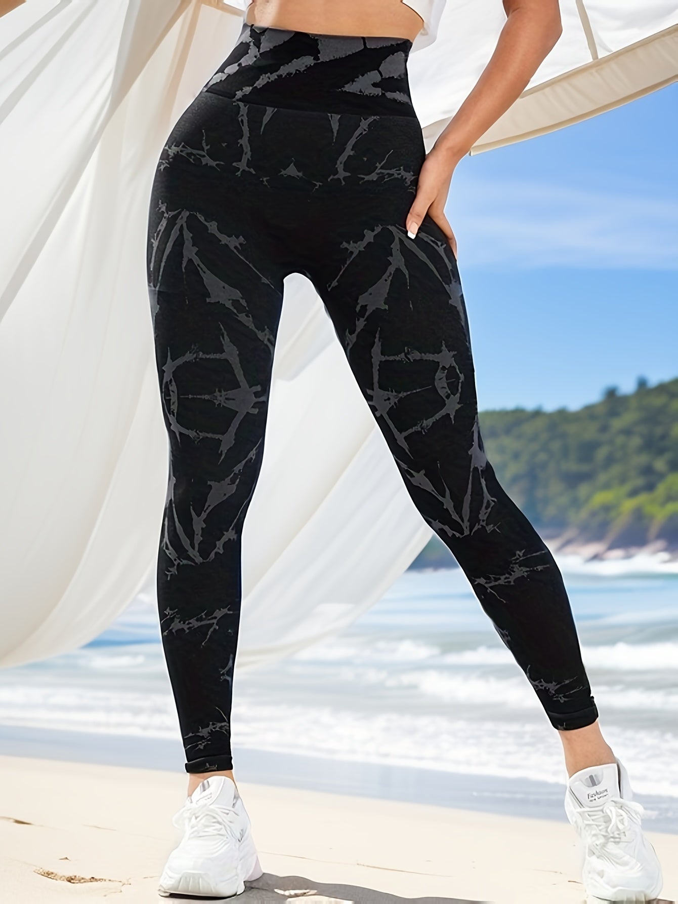 High Waist Yoga Pants Slim Fit Stretchy Fitness Yoga Leggings Women's Activewear